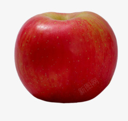 新鲜的红苹果素材