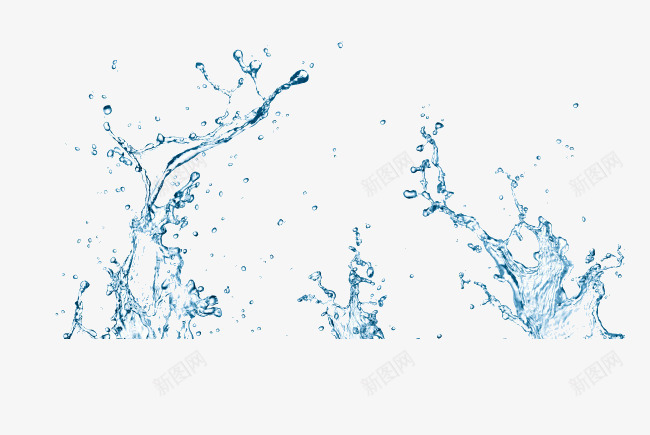 水花png免抠素材_新图网 https://ixintu.com 四溅 水波 水纹 水花 漂浮