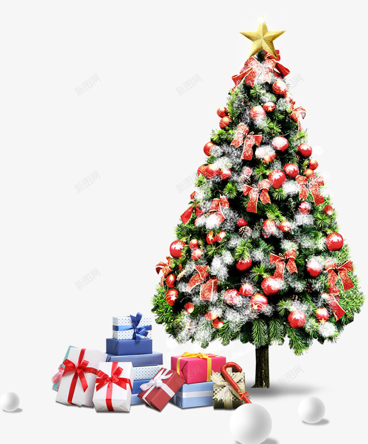 圣诞树圣诞节淘宝天猫首页png免抠素材_新图网 https://ixintu.com 圣诞树 圣诞节