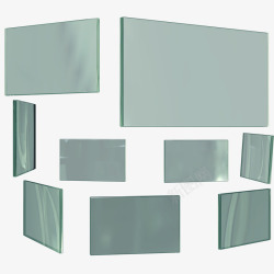 方形长方体矩形漂浮高清图片