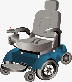 轮椅元素素材