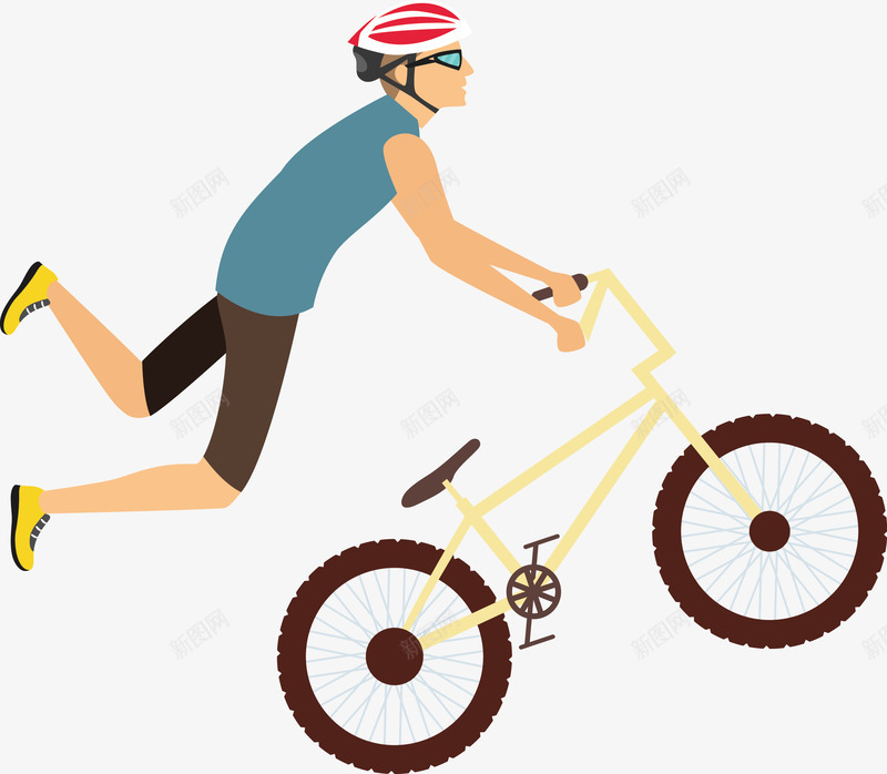 花样骑车的男人png免抠素材_新图网 https://ixintu.com 单车 卡通人 卡通骑车的人 矢量骑车的人 自行车 骑自行车 骑车 骑车人