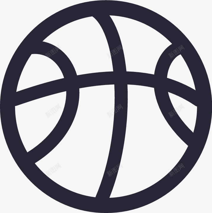 篮球矢量图图标eps_新图网 https://ixintu.com 篮球 矢量图