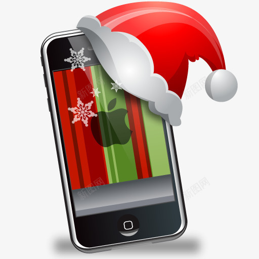 iPhone圣诞节圣诞节移动电png免抠素材_新图网 https://ixintu.com cell christmas iPhone iphone mobile phone smartphone xmas 圣诞节 手机 智能手机 移动电话