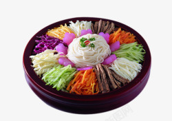 蔬菜米线十二种蔬菜过桥米线套餐高清图片