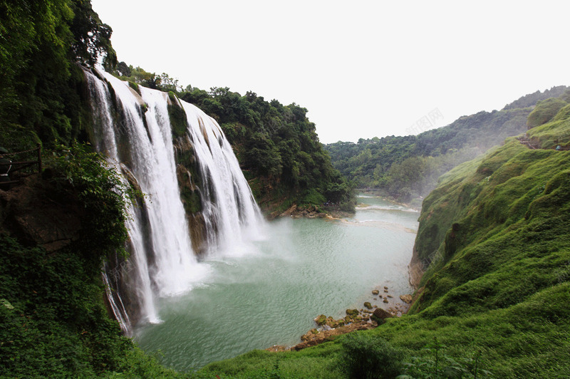 旅游景观黄果树瀑布png免抠素材_新图网 https://ixintu.com 旅游景区 旅游景观 自然景观 著名景点 贵州黄果树瀑布 黄果树瀑布