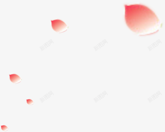 手绘粉色漂浮创意花瓣png免抠素材_新图网 https://ixintu.com 创意 漂浮 粉色 花瓣