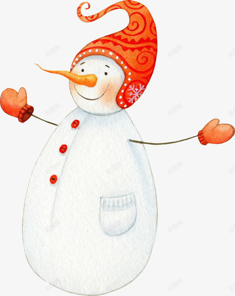 拥抱大自然雪人png免抠素材_新图网 https://ixintu.com 帅气雪人 拥抱大自然 雪人
