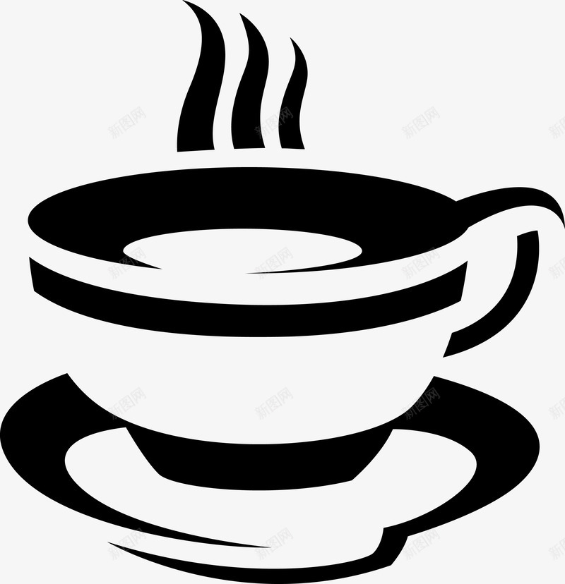 手绘一杯热咖啡图png免抠素材_新图网 https://ixintu.com 卡通杯子 可爱 咖啡 咖啡杯 咖啡香气 手绘 杯子 热气 热饮 饮品 饮料 香气