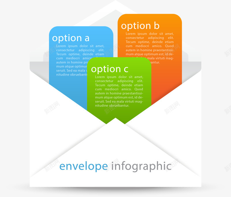 手绘打开的信封矢量图ai免抠素材_新图网 https://ixintu.com PPT 彩色 手绘 打开的信封 标签 矢量图