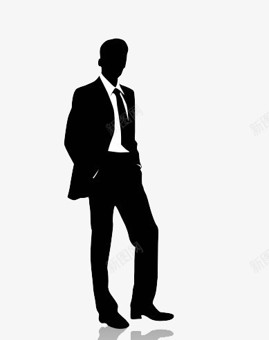 卡通手绘男人png免抠素材_新图网 https://ixintu.com 卡通手绘男人 打领带的男人 装饰效果的男人 黑白男人