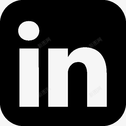 社交网络Linkedin图标png_新图网 https://ixintu.com linkedi networks social 社会 网络