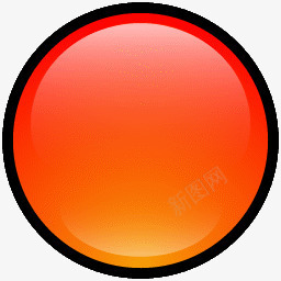 空白按钮红色图标png_新图网 https://ixintu.com blank button red 按钮 空白 红色的