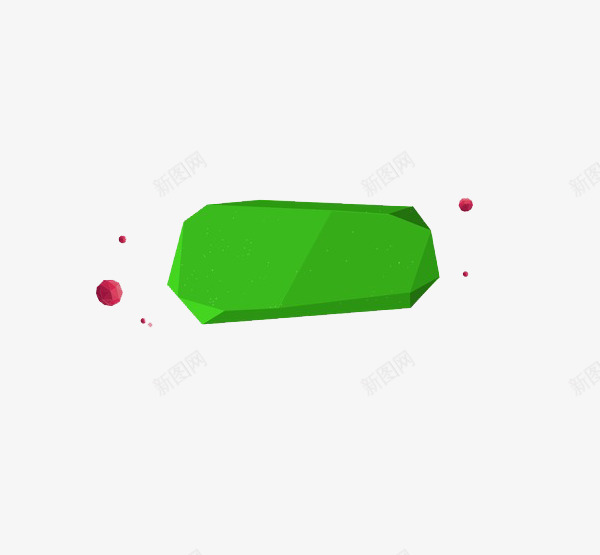 天猫标题框png免抠素材_新图网 https://ixintu.com 几何 双十二图案 天猫素材标题框素材 标题框 漂浮素材 绿色