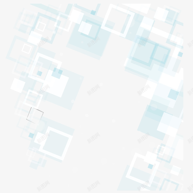 蓝色科技背景点缀矢量图ai免抠素材_新图网 https://ixintu.com 点缀 科技 背景 蓝色 矢量图