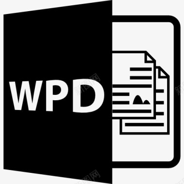 WPD开放文件格式图标图标