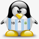 阿根廷企鹅动物2006世界杯的素材