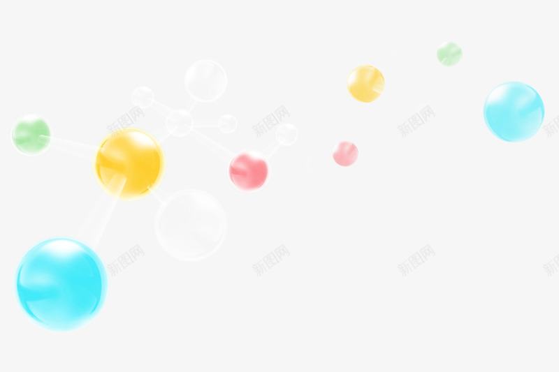 彩色的泡泡png免抠素材_新图网 https://ixintu.com 吹泡泡 气泡 水泡 漂浮的泡泡 蓝色的泡泡