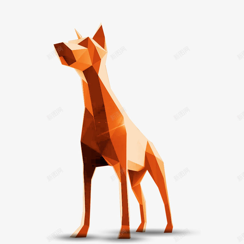站立的狗png免抠素材_新图网 https://ixintu.com 2018狗年 免抠的狗 站立的狗 金色的狗 金色站立的狗