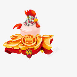 鸡年春节片素材