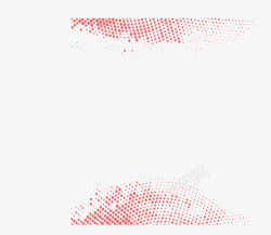 红色波点蝴蝶结红色波点科技花纹矢量图高清图片