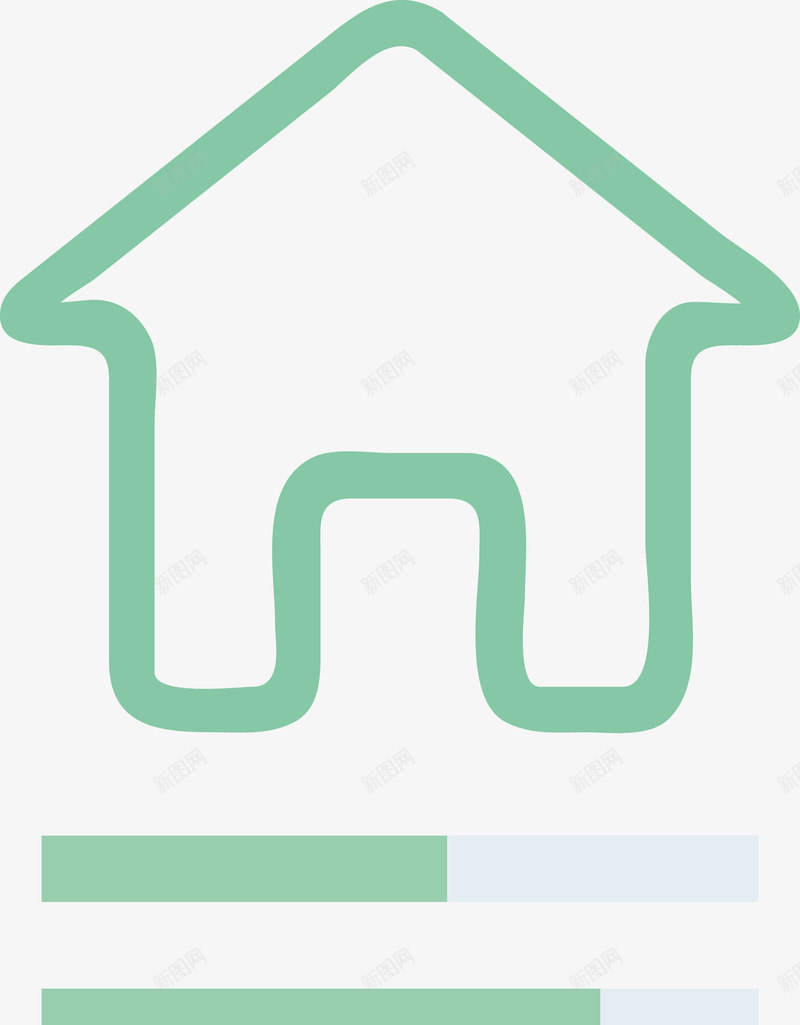 绿色房子能源标图标png_新图网 https://ixintu.com logo 低碳 图标 房子 标志 标识 爱护环境 绿色 能源 能源logo