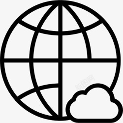 SEO和网络错误全球图标高清图片