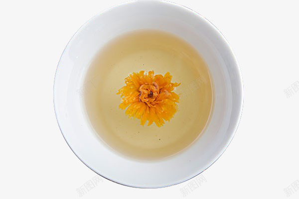 中式茶文化png免抠素材_新图网 https://ixintu.com 中国风 白色 花茶 茶文化 菊花