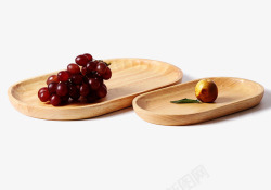 红提葡萄盘子里的葡萄和枣子高清图片