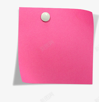 粉色便签纸png免抠素材_新图网 https://ixintu.com 便条 便签纸图片 粉色