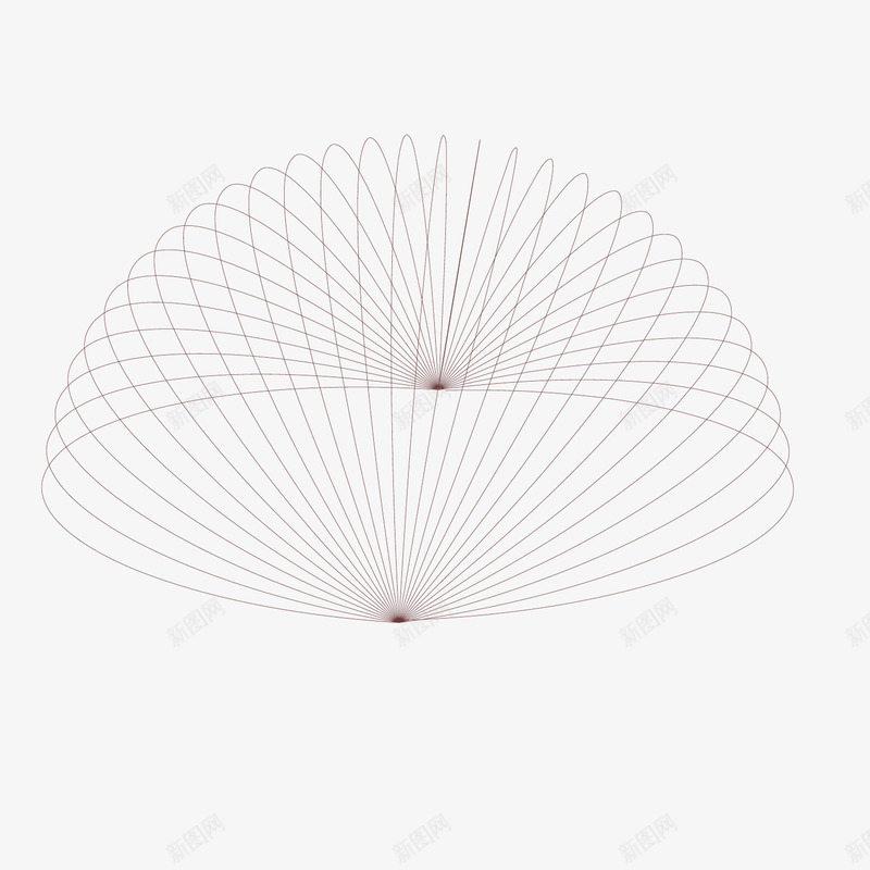 半圆线条网格透明png免抠素材_新图网 https://ixintu.com 半圆 线条 网格 透明 透明网格