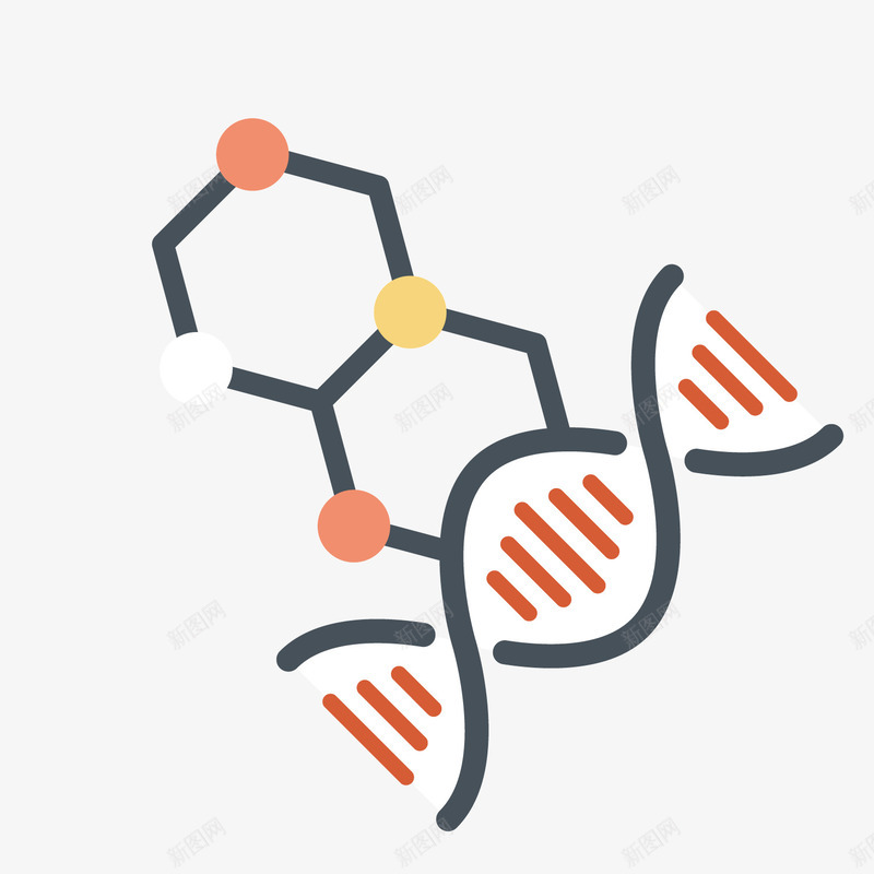 灰色化学分子式png免抠素材_新图网 https://ixintu.com 分子 化学 圆点 多边形 灰色 科技 网状