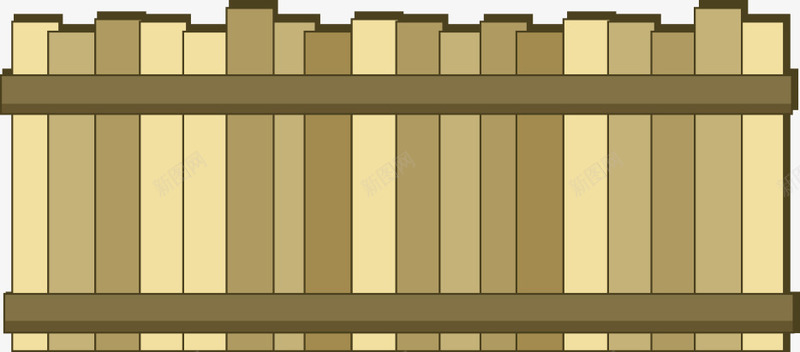 木质护栏png免抠素材_新图网 https://ixintu.com 卡通护栏 护栏 木质栏栅 栏栅 防护栏