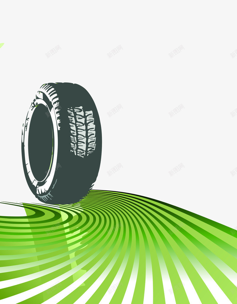 元素草坪上的轮胎矢量图ai免抠素材_新图网 https://ixintu.com 矢量元素 草坪上的轮胎 轮胎 矢量图