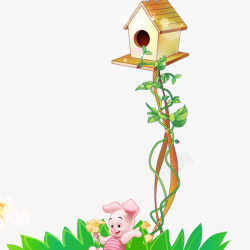 儿童木屋小木屋高清图片