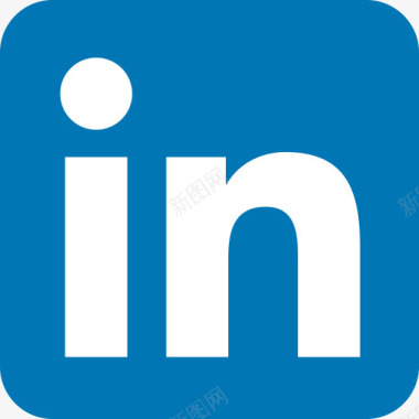 LinkedIn标志媒体网络分图标图标