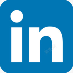 消息界面LinkedIn标志媒体网络分图标高清图片