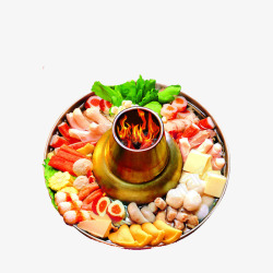 锅底涮锅子精品火锅高清图片