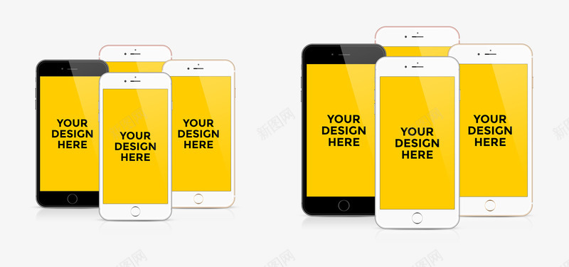 手持iPhone6spsd免抠素材_新图网 https://ixintu.com iPhone6s 多角度 展示模板 手持