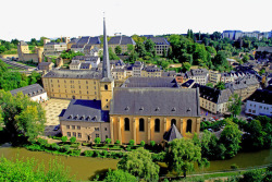 卢森堡卢森堡摄影高清图片