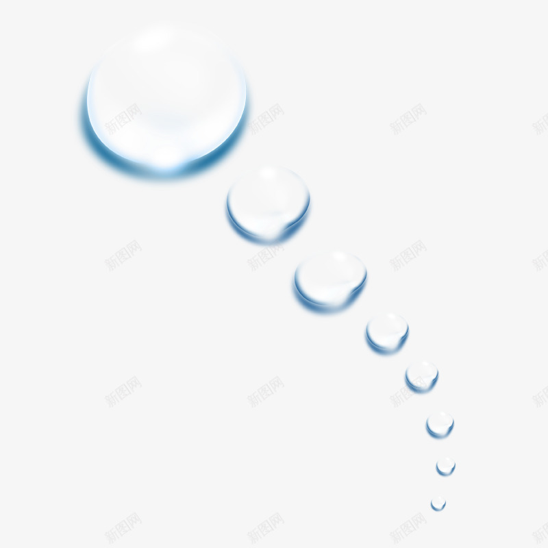 蓝色水泡泡png免抠素材_新图网 https://ixintu.com 水汽 水泡 漂浮的泡泡 蓝色泡泡 透明泡泡