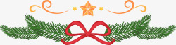 鎵佸钩杈规手绘圣诞节边框矢量图高清图片