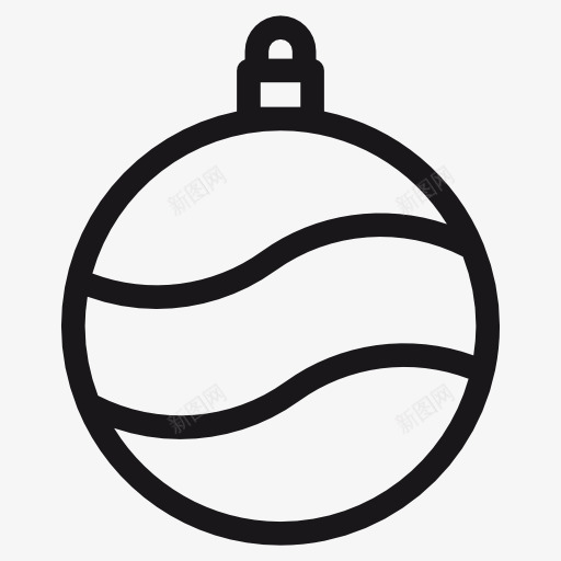 炸弹简洁圣诞节图标png_新图网 https://ixintu.com png 图标 圣诞节 炸弹 简洁