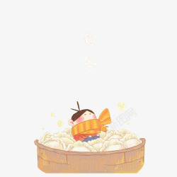 新年饺子食物图素材