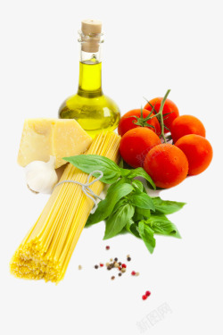 橄榄油蔬菜素材