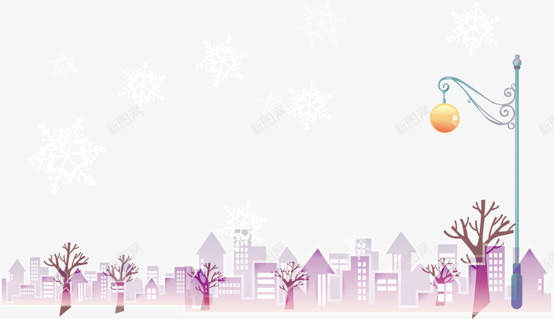 城市大雪png免抠素材_新图网 https://ixintu.com 城市 大雪 矢量雪域 矢量雪域素材 雪域 雪域素材