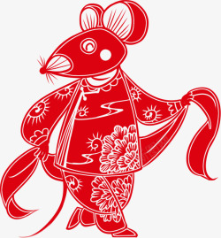 鼠年中国风老鼠素材