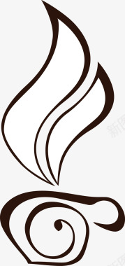 热咖啡饮品图标图标