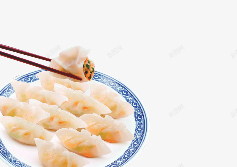 晶莹饺子png免抠素材_新图网 https://ixintu.com 冬至 美食 饺子 香喷喷