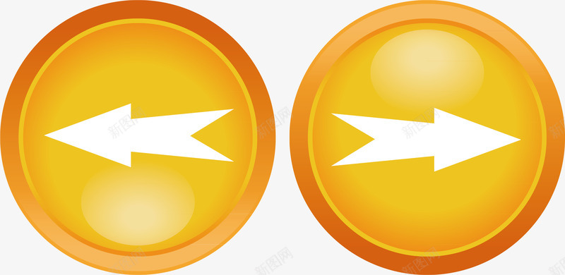 切换按钮矢量图ai免抠素材_新图网 https://ixintu.com 切换元素 切换按钮 切换素材 左右切换 左右选择 矢量图